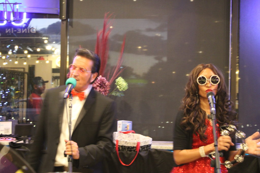 Stevie was jealous of Lady D and stole her glasses, LOL!!!